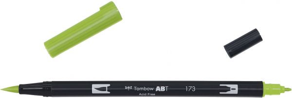 Tombow Dual Brush Pen Willow Green 173