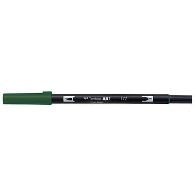 Tombow Dual Brush Pen Dark Jade 177
