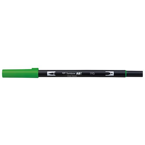 Tombow Dual Brush Pen Light Green 195