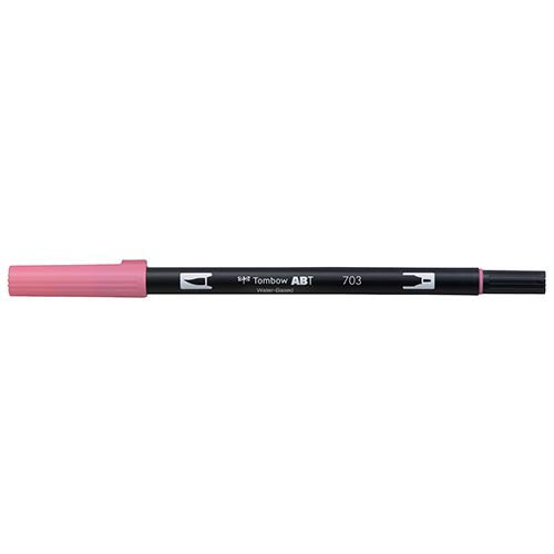 Tombow Dual Brush Pen Pink Rose 703