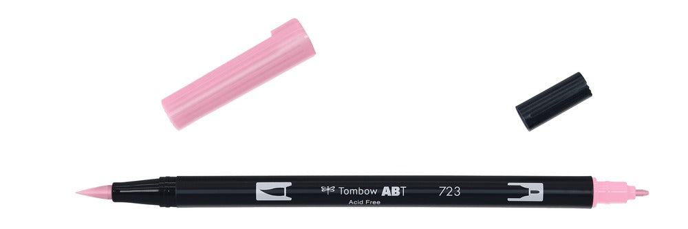 Tombow Dual Brush Pen Pink 723