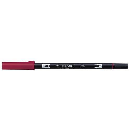 Tombow Dual Brush Pen Rubine Red 755