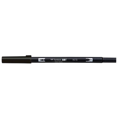 Tombow Dual Brush Pen Black N15
