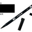 Tombow Dual Brush Pen Black N15