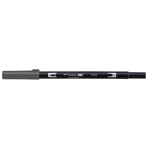 Tombow Dual Brush Pen Lamp Black N25