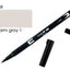 Tombow Dual Brush Pen Warm Grey 1 - N89
