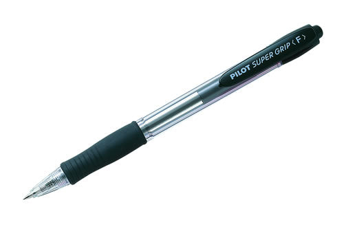 Pilot Super Grip Black Medium 