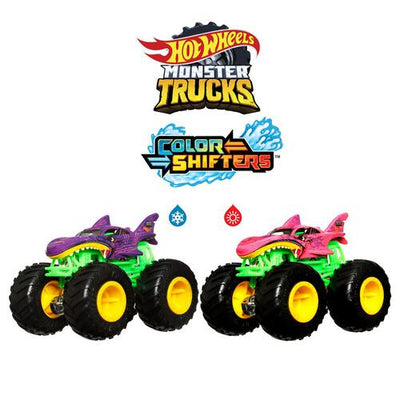 Hot Wheels Monster Trucks Color Shifters Shark Wreak