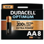 Duracell Optimum Power Aa Packet X8 Battries