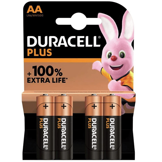 Duracell Plus Power Alkaline Aa Batteries - Long-Lasting Power