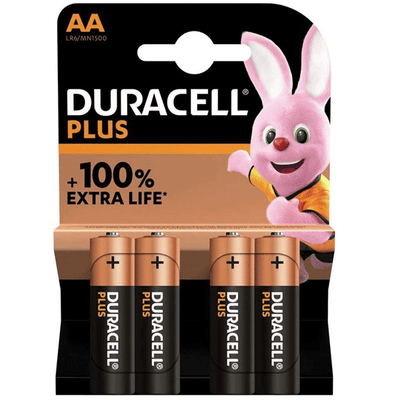 Duracell Plus Power Alkaline Aa Batteries - Long-Lasting Power