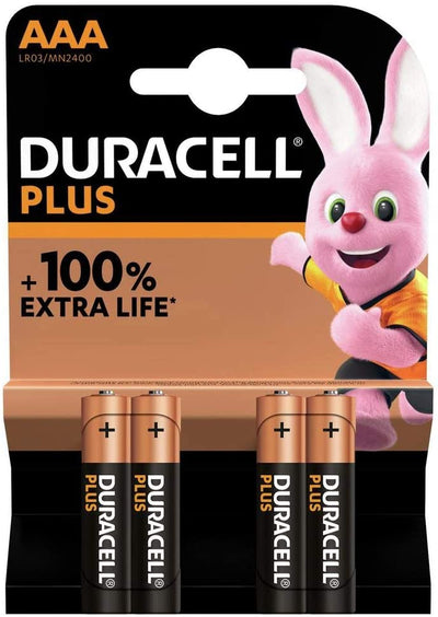 Aaa Duracell Plus +100% Extra Life