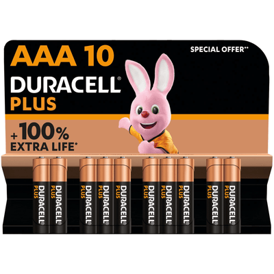 Duracell Special Offer 1 Pkt Aaa X 10Pcs