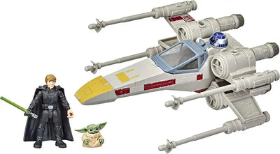 Star Wars - Mission Fleet Luke Skywalker & Grogu X-Wing Fighter