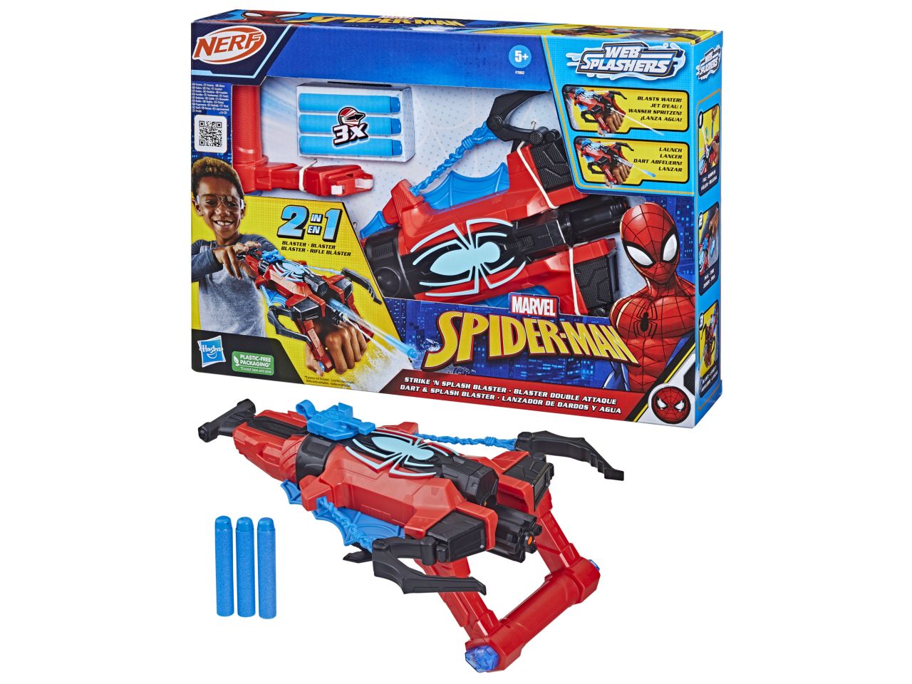 Spiderman Strike N Splash Blaster – Eduline Malta