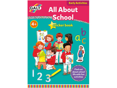 All About School Sticker Book Find Out About School Life With Fun Activities