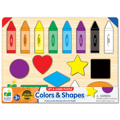 My First Lift & Learn Colours And Shapes Puzzle