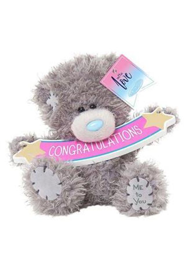 Tatty Teddy Bear Me To You 5" Congratulations 