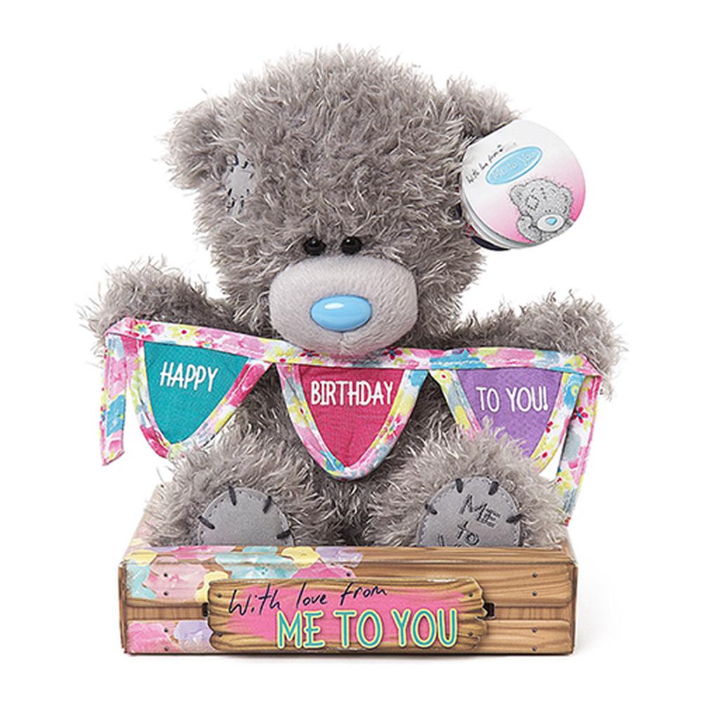 Me To You Happy Birthday Bunting Teddy Bear