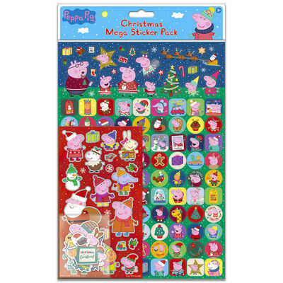 Christmas Peppa Pig Mega Sticker