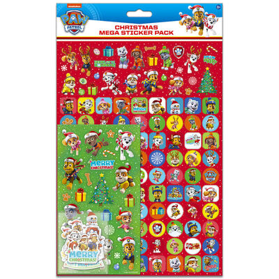 Paw Patrol Christmas Mega Sticker