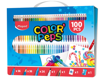 100 Pieces Colouring Set X100