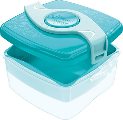 Lunch Box With 2 Compartments Light Blue