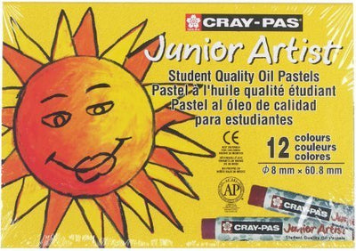 Cray-Pas Student Quality Oil Pasteks X12 Junior Artist