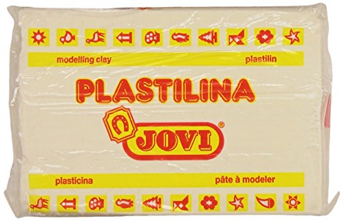 Plastilina Block D 350Gr White X 15 Unit Unit