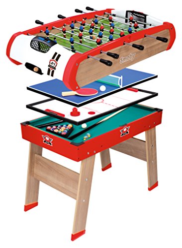 4 In 1 Game Soccer Table - Pink Pong - Hockey - Billard