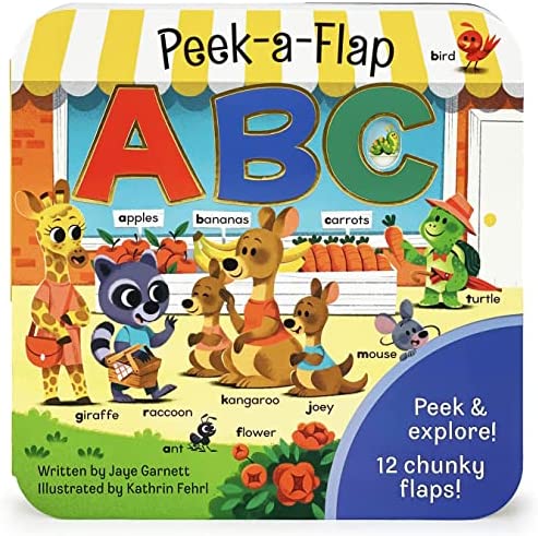 Peek-A Flap Abc - Lift A Flap Board Book