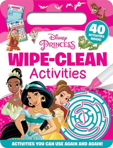 Au Activity Book Wipe Clean: Disney Prin