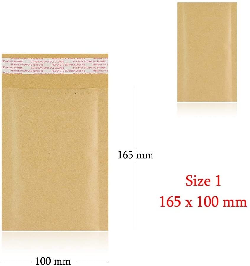 Padded Envelope 100X165Mm