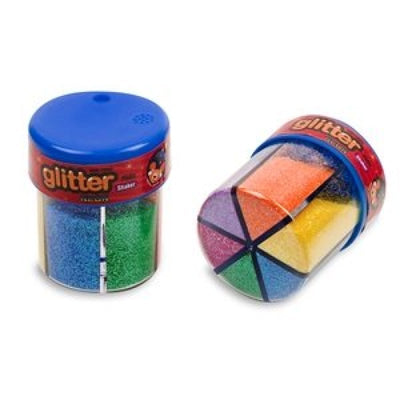Six Colours Glitters 50Grms