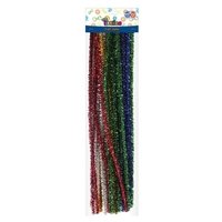 Pipe Cleaners Coloured Metallic X20Pcs