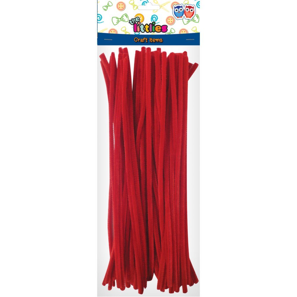Pipe Cleaners Red X30Pcs