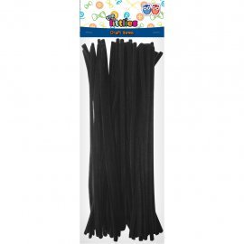 Pipe Cleaners Black X30Pcs