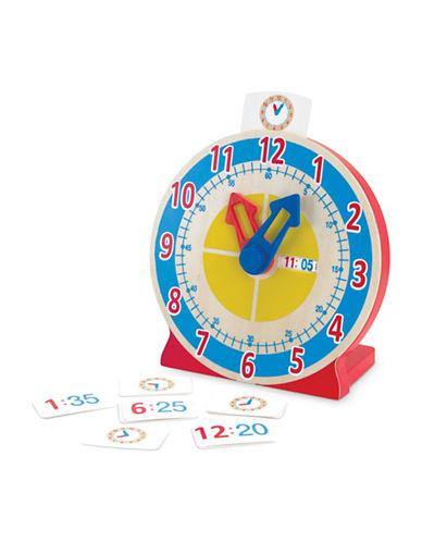 Wooden Turn And Tell Clock