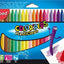 Plastic Crayons X24 Colour Peps Plasticlean