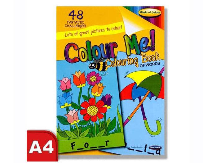 Colour & Learn Word Games