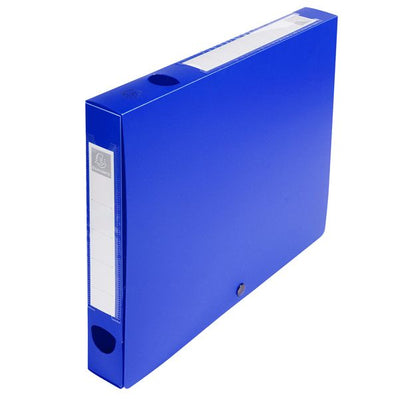 Blue Elastic Box File 40Mm