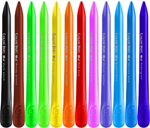 Plastic Crayons X12