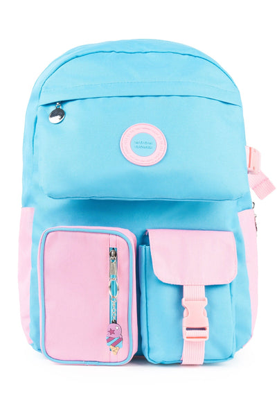 Candy Campus Backpack 1 Large Compartment Fit A4