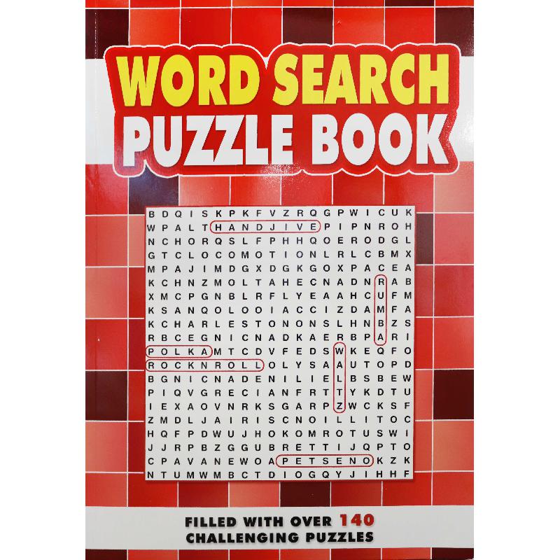 Word Search Puzzle Book +140