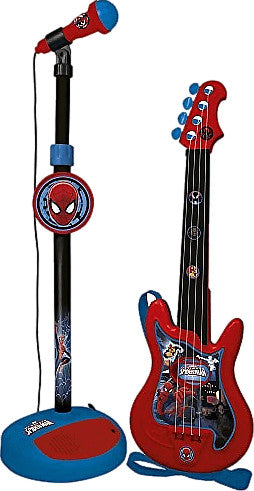 Spider-Man Microphone & Guitar