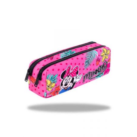 Minnie Mouse  2 Zip Pencil Case