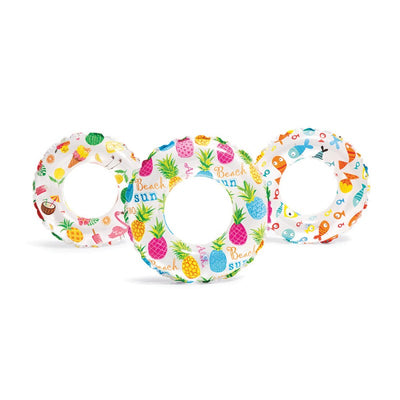 Intex Lively Print Inflatable Swim Rings