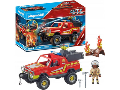 Playmobil City Action Fire Rescue Truck - 71194
