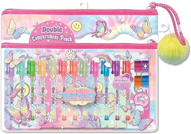 Colurful Creations With 12 Pens Set With Pouch