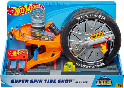 Hot Wheels Super Spin Tire Shop
